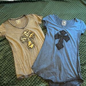 Velvet stone shirt bundle. Large